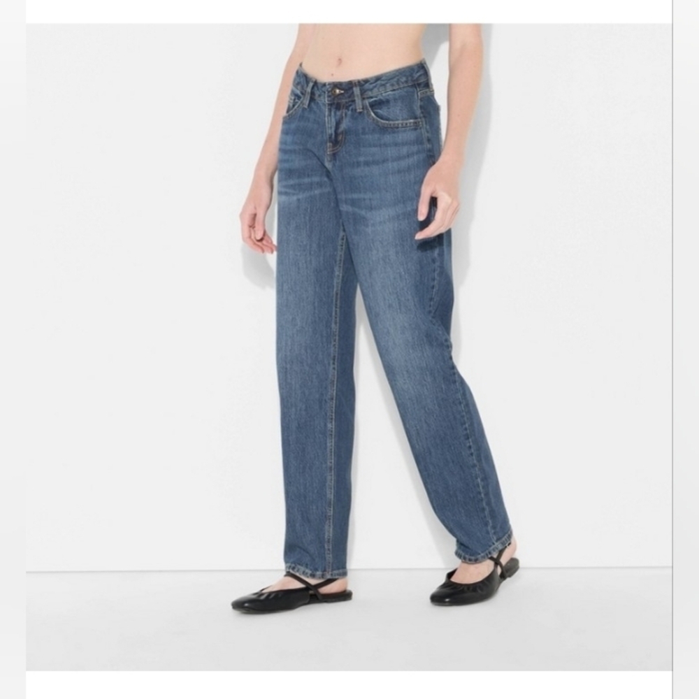 Wild Fable High-Rise Curvy Straight Dark Wash
